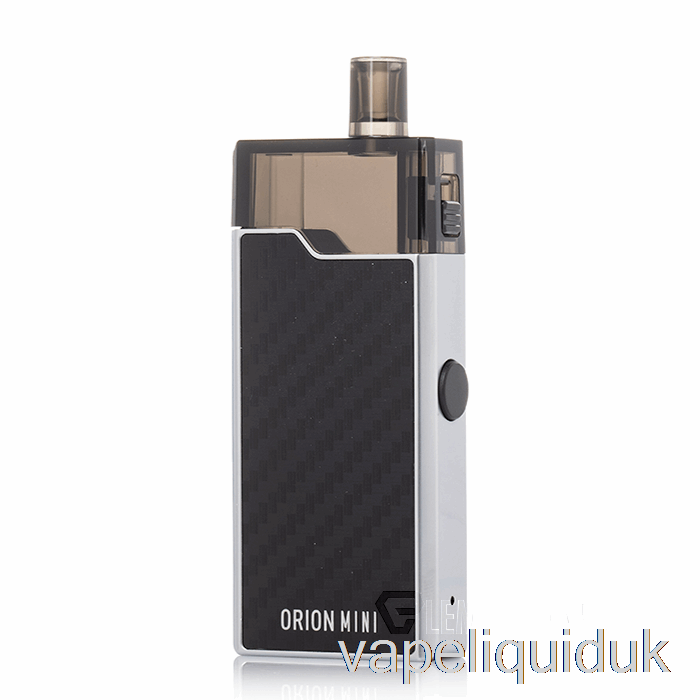 Lost Vape Orion Mini 17W Pod System Silver Carbon Fiber Vape Liquid